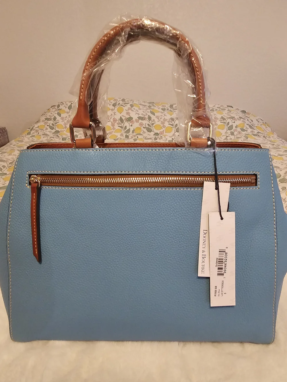 Dooney & Bourke Pebble Grain Zip Satchel